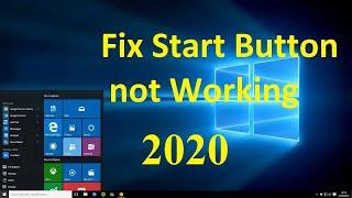 Fix Start Button not Working in Windows 10 - Howtosolveit