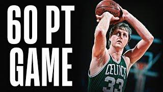 Larry Birds LEGENDARY 60 Point Game