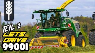 Lets drive John Deere 9900i Teil 2  cabview