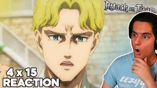 ZEKES PAST  Attack on Titan Season 4 Ep. 15 REACTION