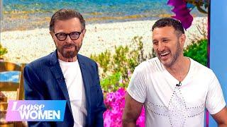 ABBA’s Björn Ulvaeus & Blue’s Antony Costa Celebrate Mamma Mia The Party  Loose Women