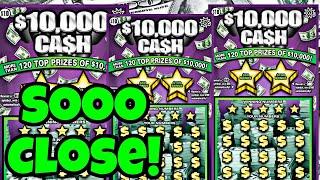 10 IN A ROW THIS IS THE WAY MD LOTTERY $10000 CASH SCRATCH OFF TICKETS #scratchers