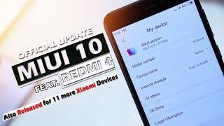 Redmi 4 - MIUI 10 Official Update New Features Review and Installation  Closed Alpha MIUI 10 8.7.2