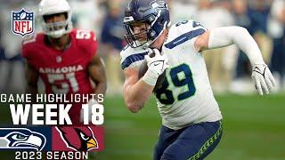 Seattle Seahawks vs. Arizona Cardinals Game Highlights  NFL 2023 Week 18