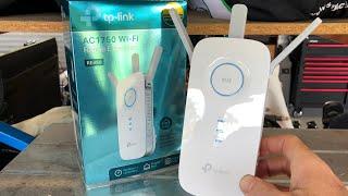 TP-Link AC1750 Wi-Fi Range Extender Repeater RE450 Test & Review