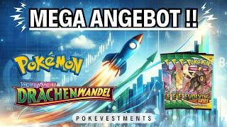 Pokemon Investment  MEGA ANGEBOT 29% RABATT BEI EVOLVING SKIES BOOSTER PACKS 