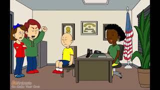 Caillou Poops on his Teacher and gets Grounded 2013 Video