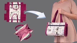 How to sew a cute handbag in the simplest way