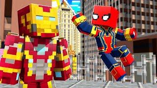 I Survived 100 Days in Minecraft Fisk’s Superheroes Mod 2024 Update