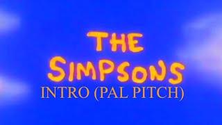 The Simpsons Intro PAL Pitch