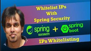 Spring Security Ips Whitelisting  Whitelist An IP  IP Whitelisting
