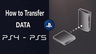 Fastest Way to Transfer PS4 Data to PS5 GAMES & SAVED DATA