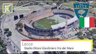 Stadio Ettore Giardiniero Via del Mare  U.S. Lecce  2018  Google Earth