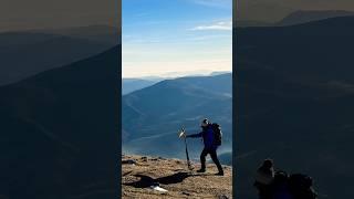 I climbed for hours just for these views️ #hiking #backpacking #mountains