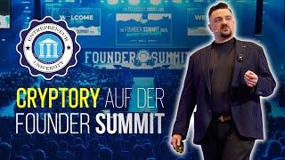 Cryptory auf der Founder Summit 2024