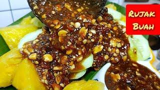 SEGARNYA RUJAK PEDAS  SAMBEL KACANG .....BIKIN NGILER....