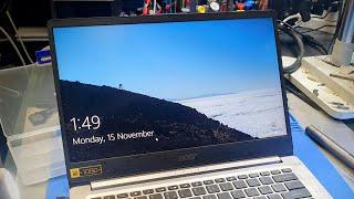 Acer Swift 1 SF114-32 Liquid Milk Spill Repair Full Disassembly Disgusting smell