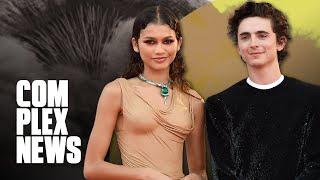 Zendaya & Timotheé Chalamet Talk Donda vs CLB & ‘Dune’  Complex News