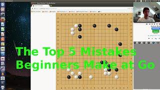 In Sente Go Lessons  Top 5 Mistakes Beginner Go Players Make