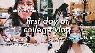 chaotic first day of college vlog  freshman @ northeastern university pandemic edition 