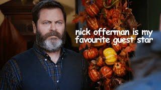 nick offerman is my favourite TV guest star  Brooklyn Nine-Nine & More  Comedy Bites