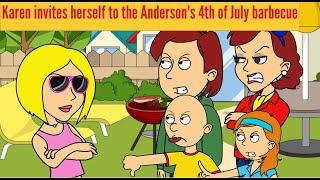 Karen invites herself to the Andersons 4th of July BBQ