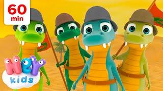 Ah Les Crocodiles et Plus  1H   Chansons pour Enfants  HeyKids - Chansons des maternelles