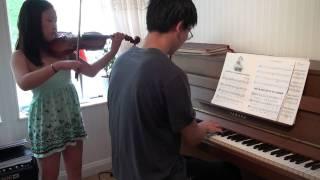 Idas sommarvisa violin and piano