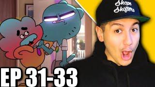 The Amazing World Of Gumball S2 Ep 31-33 REACTION RICHARDS IN CHARGE