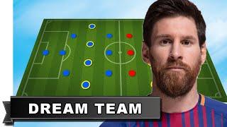 Lionel Messis dream team All-Time Best 11 Teammates