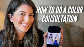 How To Do a Color Consultation with a New Hair Salon Client  Hairstylist Business Tips