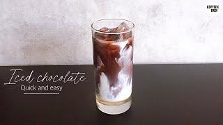 Iced Chocolate quick and easy recipe