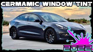 2022 Tesla Model 3 Performance Ceramic Window Tint    4K