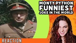 American Reacts - MONTY PYTHON - Funniest Joke in the World