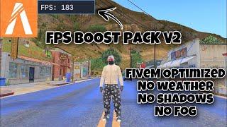 FIVEM FPS Boost Graphics Pack V2 OPTIMIZED +160 FPS No Shadows Low Vegetation Better FPS