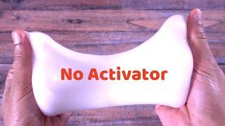 How To Make Slime With Glue Water And Salt Only Slime Without Borax Or Activator #2