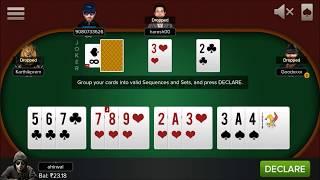 How to play rummy card game in hindi for real cash game  tips and tricks in detail