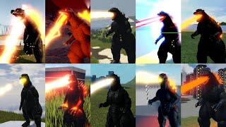 ROBLOX Final Wars Godzilla Burning G Spark Heat Ray