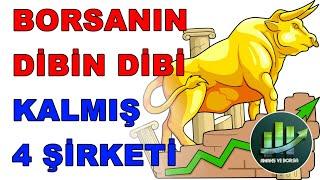 DİBİN DİBİ SEVİYEDE 4 HİSSE SENEDİ