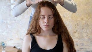 ASMR relaxing massage with a subscriber in Paris  whisper