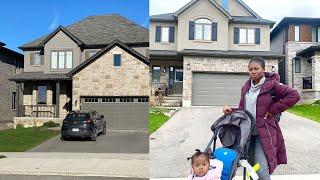 Empty House Tour My House in Ontario Canada New Immigrants  Permanent Residents