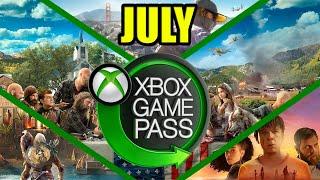 Xbox Game Pass July 2022 Games Suggestions and Additions