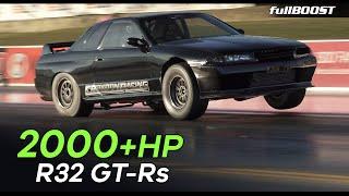 Nissan R32 street GT-Rs rippin 6s at Jamboree  fullBOOST