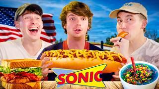 Brits try Sonic for the first time with Karl Jacobs