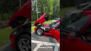 Dodge Viper GTS Startup V10