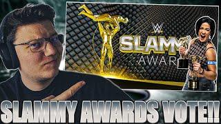 WWE SLAMMY AWARDS SIND ZURÜCK MEINE VOTES  WRESTLEMANIA 40 SLAMMY AWARDS