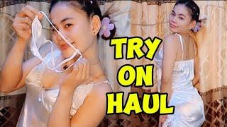 SLEEPWEAR SEE THROUGH TRY ON HAUL PART 1  JOY BLOGS