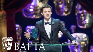 Tom Holland wins EE Rising Star award  BAFTA Film Awards 2017