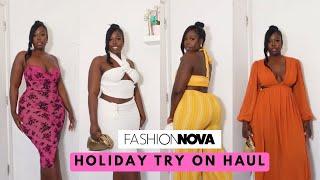 FASHIONNOVA HAUL HOLIDAY EDITION #fashionnova