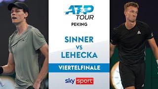 Sinner  vs. Lehečka  - Viertelfinale  China Open Peking 2024  Highlights - Sky Tennis